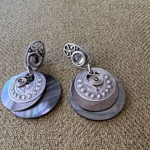 Elegant Silver Dangle Earrings